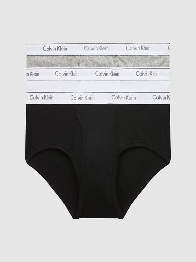 Calvin Klein Underwear HU505359 | Calvin Klein Cotton Classics Férfi Alsónemű Fekete / Fehér / Szürk